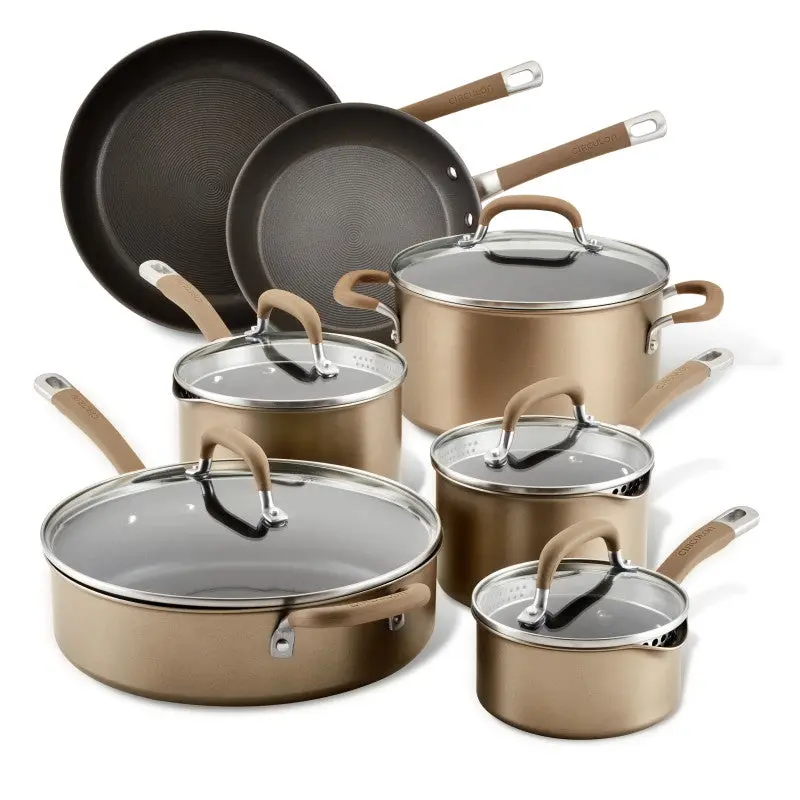 12-Piece Nonstick Cookware Set