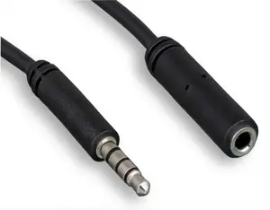 3.5mm TRRS Stereo M to F Audio & Microphone Cable