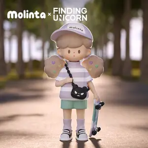 [FINDING UNICORN]【Live Unboxing】 Molinta Spring Day Plan Box Cute Figures Desktop Ornament Collectible Toys Birthday Gifts HQK2RCHLQ9