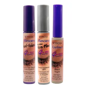 PROSA 3PK Bundle with Eyeliner - Long Lasting Makeup for Beauty Cosmetics Flawless Set