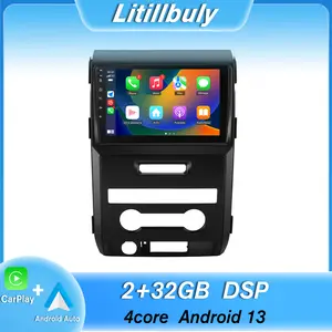 Car Stereo for Ford F150 2009 2010 2011 2012 Touch Screen with Android Auto Wireless Carplay, Bluetooth WIFI supports GPS Navigation DSP