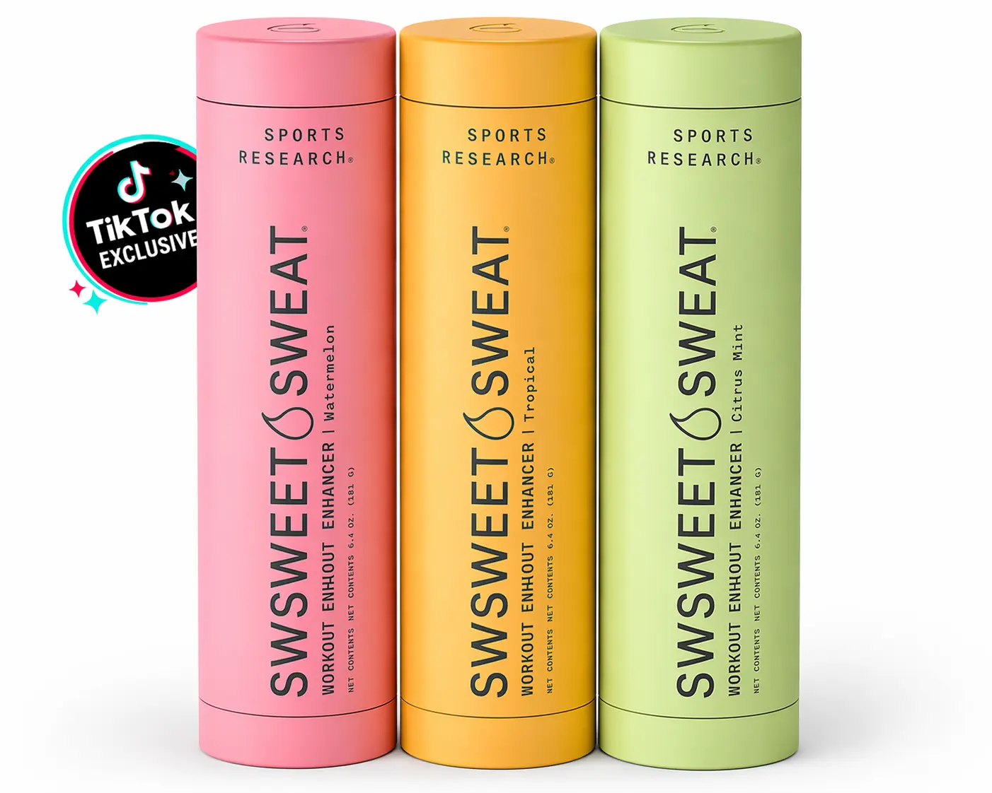 TikTok Exclusive: Sweet Sweat 3-Pack Bundle