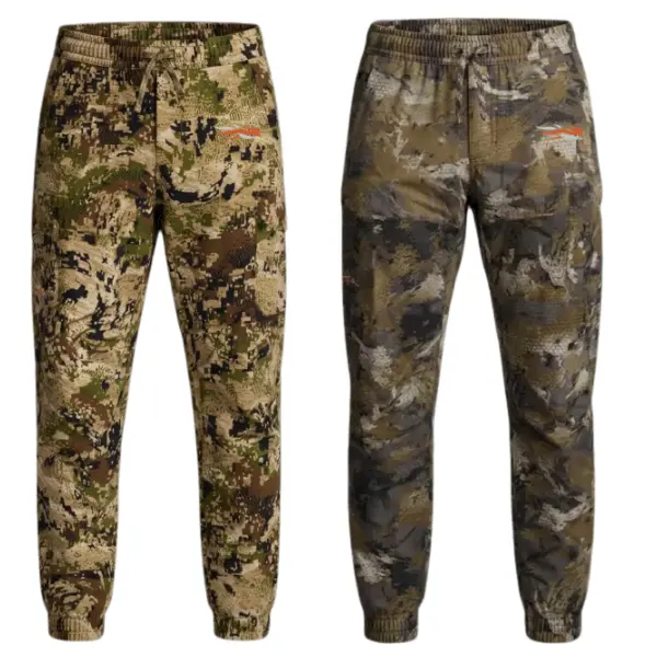 Sitka Brush Jogger Pant, Men’s SITKA Digital Camo Jogger Pants, Breathable Lightweight Activewear, Quick Dry Performance Fabric, Casual Street Fashion, Travel Hiking Outdoor Bottoms, UV Protection Pants