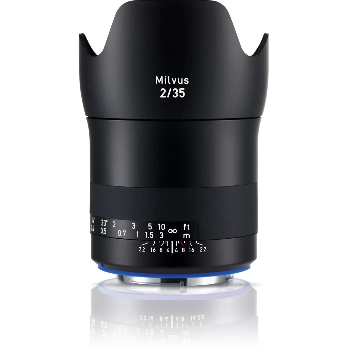 Zeiss Milvus 35mm f/2.0 ZE Manual Focus Camera Lens for Canon EF - All-Metal, T* Coating, Weather-Sealed, Durable Digital Lens