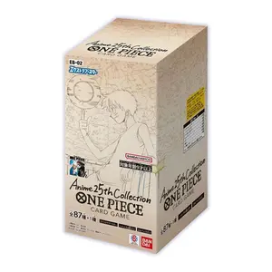 One Piece Trading Card Game EB-02 Anime 25th Collection Booster Box Japanese Sealed