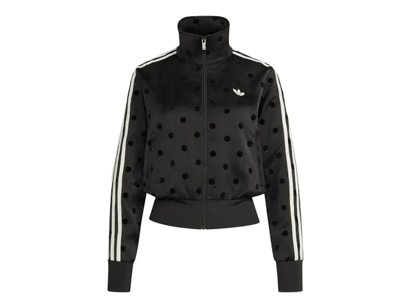 adidas Women's Women's Satin Polka Dots TT Track Jacket Black, from StockX adidas Women's Women's Satin Polka Dots TT Track Jacket Black, from StockX