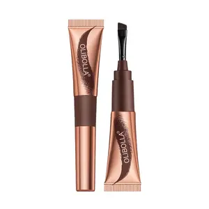 OLIBOLLA Peel-Off Eyebrow Tint Gel - Makeup, 5-Day Long-Lasting Semi-Permanent Tattoo Brow Cosmetic, Transfer-Proof, All Skin Types, Single Item for Spring Glow-Up & Summer Vibes
