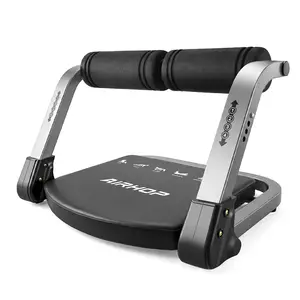 AIRHOP Ab Machine, Sit Up Exercise Equipment for Ab Workout, Abdominal Exercise Equipment with 3 Adjustable Resistance and Automatic Rebound, Adjustable Ab Trainer Machine for Home Gym SpringStatements