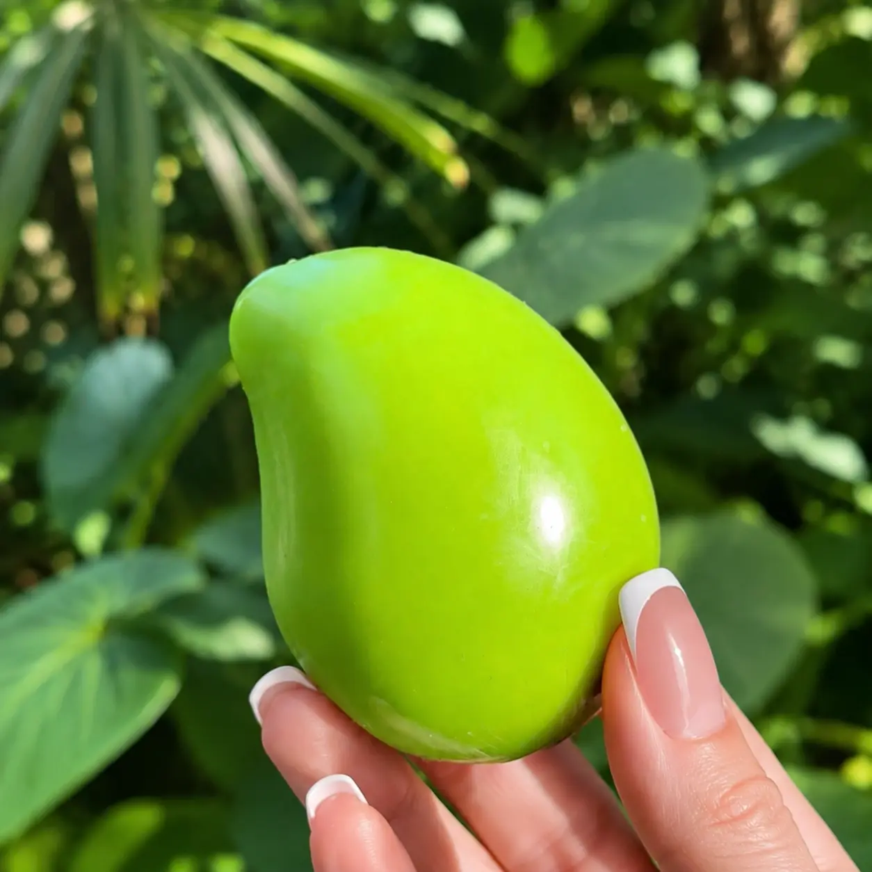 Popimi Handmade Color-Changing Mango Squishy Stress Ball - Unisex Crunchy ASMR DIY Sensory Fidget Toy for Stress Relief