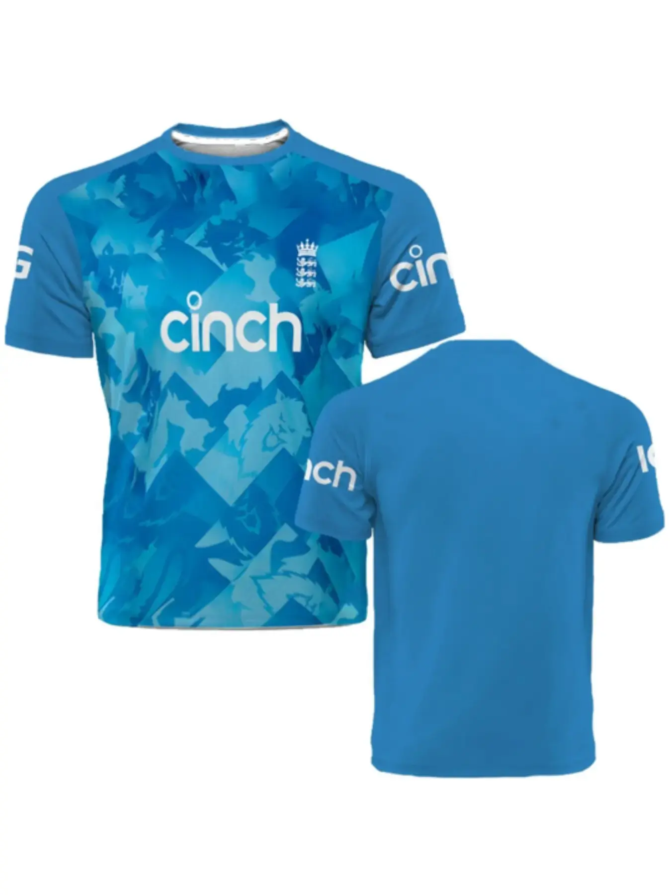 2026England Cricket Men's and Women's Short Sleeve Casual Sports Jersey, T-Shirt Sweat-absorbing Quick-drying Training T-Shirt