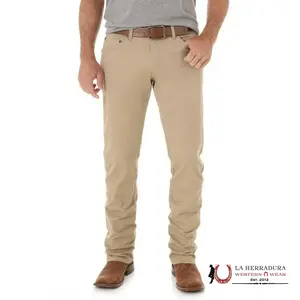 MEN'S WRANGLER SLIM STRAIGHT KHAKI JEANS LIGHTWEIGHT 1088MWZFN