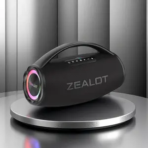 ZEALOTs S97 120W Bluetooth Speaker with 16000mAh Battery 36-Hours Playtime Waterproof IPX6 Portable Boombox for Mobile Tablet PC TV Indoor Outdoor Charging