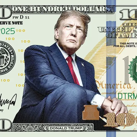 Donald Trump the Ultimate Rectangle Sticker for Anywhere & Anything  Minimal Tech Style | Waterproof | Perfect Fit for Laptops & Accessories - Unique Personalization