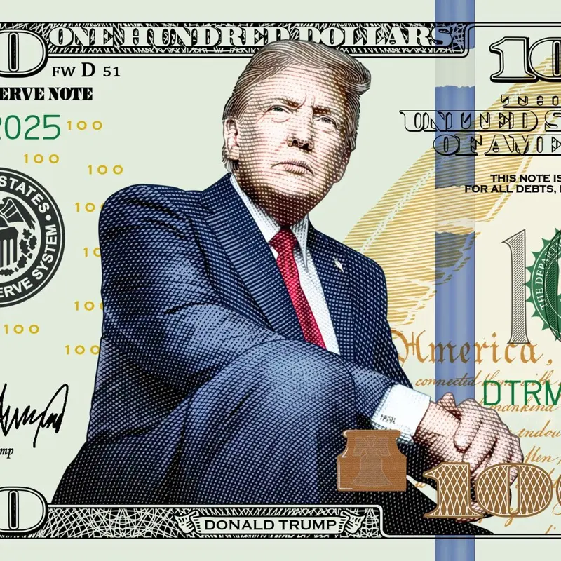 Donald Trump the Ultimate Rectangle Sticker for Anywhere & Anything  Minimal Tech Style | Waterproof | Perfect Fit for Laptops & Accessories - Unique Personalization