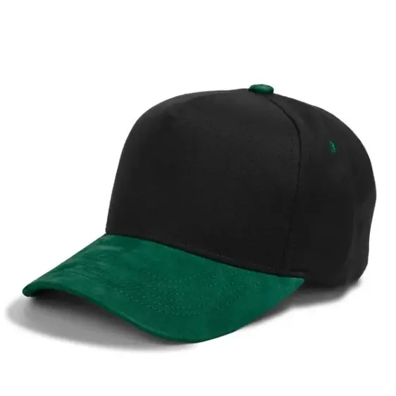 Style 7 (Cotton/Suede Brim) - Black/ DGN