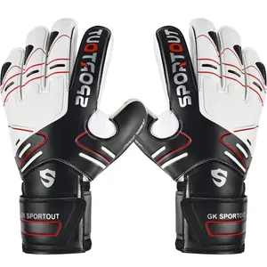 Youth & Adult Goalkeeper Gloves, Strong Grip For Tough Saves, Including Finger Protection To Prevent Injuries, Old Version