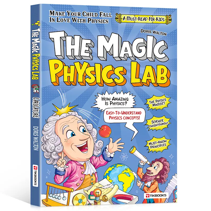 【TIKBOOKS】-S I Love Physics: A Fun Comic Introduction for Kids Spark Curiosity. Build Understanding. Have Fun.