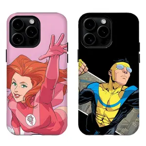 Eye-Catching 1nvincible S-Superhero At0m E-Eve Phone Case For iPhone 11 12 13 14 15 16 17 Pro Max For Samsung S26 S25 S24 S23 S22-Gift For Anime Fans/Him/Her