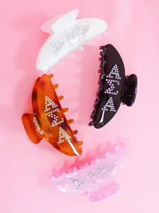 Alpha Sigma Alpha It Girl Rhinestone Hair Claw Clip