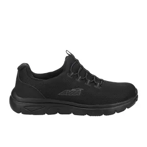 Avia Womens Avi-Junction Slip On Sneakers Shoes Casual - Black