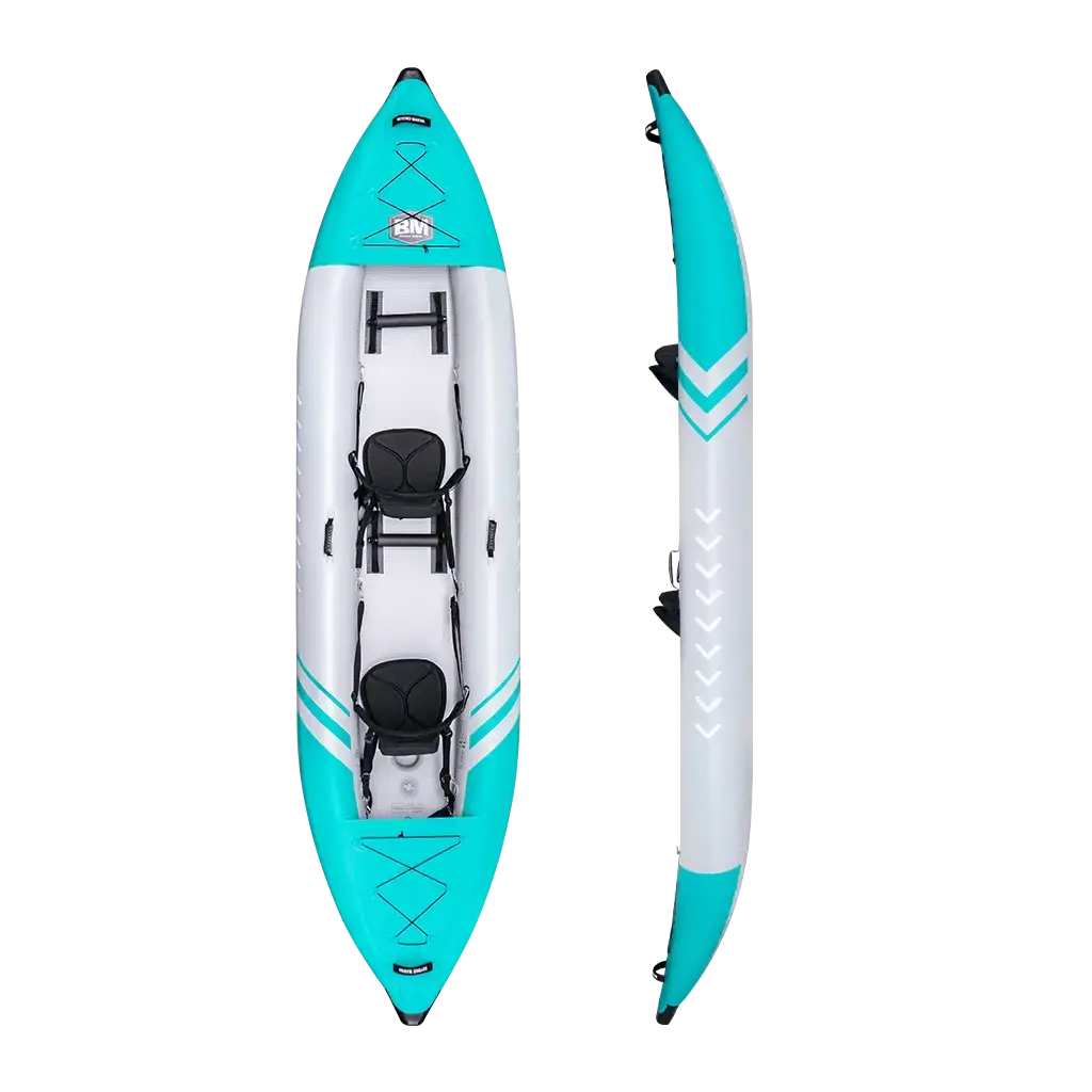 12'6 Tandem inflatable Kayak  Durable - Adventurer