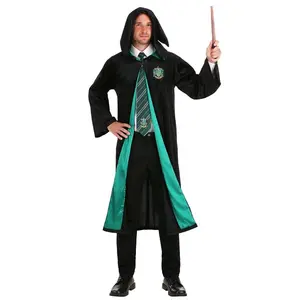 Harry Potter Adult Deluxe Slytherin Robe Costume