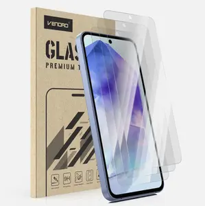 Glass Screen Protector Compatible for Samsung Galaxy A14 5G  6.8-inch [9H Hardness]-HD Screen Tempered Glass, Scratch Resistant, Easy Install [Case Friendly][Bubble Free]2.5D Edge