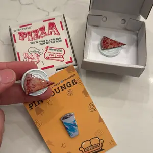 2 Slices and a Bev Pins ( 3 pins) LIMITED!