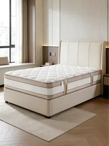 Luxury Medium Firm Pocket Spring Mattress | 2.2mm Strong Support Orthopedic Mattress | Motion Isolation No Partner Disturbance | Back Pain Relief | Breathable Durable Hotel Quality Bed in a Box