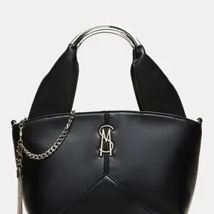 Steve Madden VIV BAG BLACK/SILVER