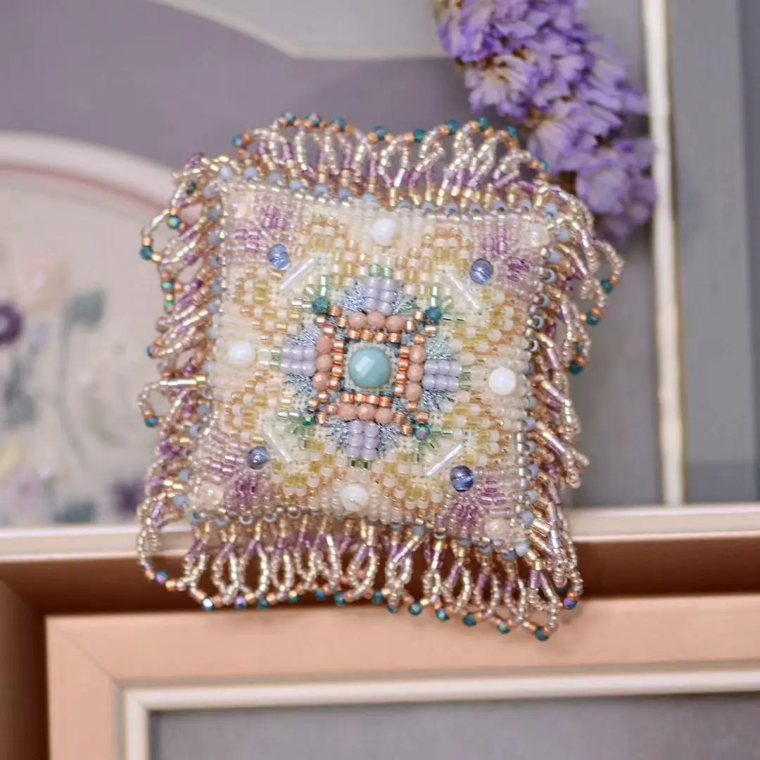 Golden Lily Pincushion -MINI