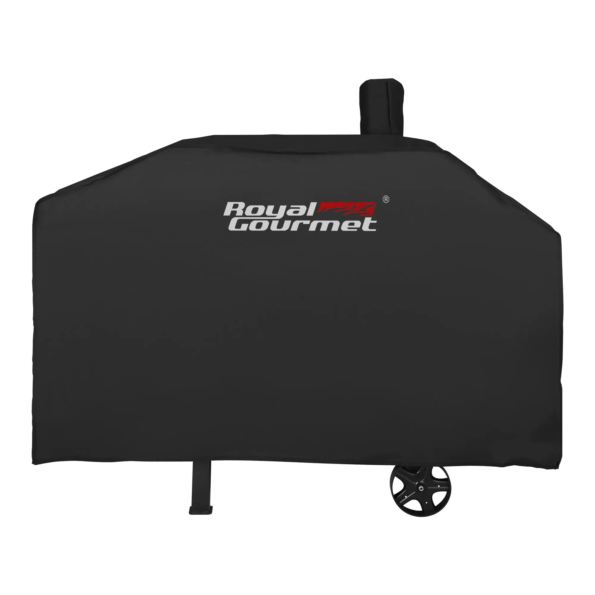 Royal Gourmet CR6013P 59" Grill Cover - Durable Oxford Polyester, Water Resistant, Weather Protection, Ideal for Outdoor BBQs Black Easy To Clean Velcro Closure