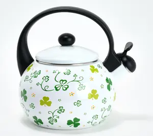 Temp-tations 2.3-qt Seasonal Enamel on Steel Kettle
