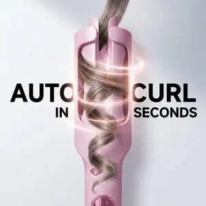 Automatic Rotating Curling Iron 30mm Beach Waves Curler  Cool Airflow Anti-Frizz Hair Waver, Volumizing Egg Curling Wand, No Heat Damage Styler  Travel & Summer Essential | Gift for Mothers Day