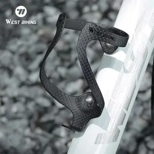 WEST BIKING Bicycle Water Bottle Cage. Outdoor Cycling Bottle Bracket, Durable Lightweight Carbon Fiber Bike Water Bottle Holder