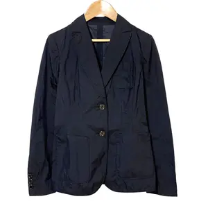 Pre-owned BURBERRY Nylon Small Leather Goods Black Label Tailored Jacket
