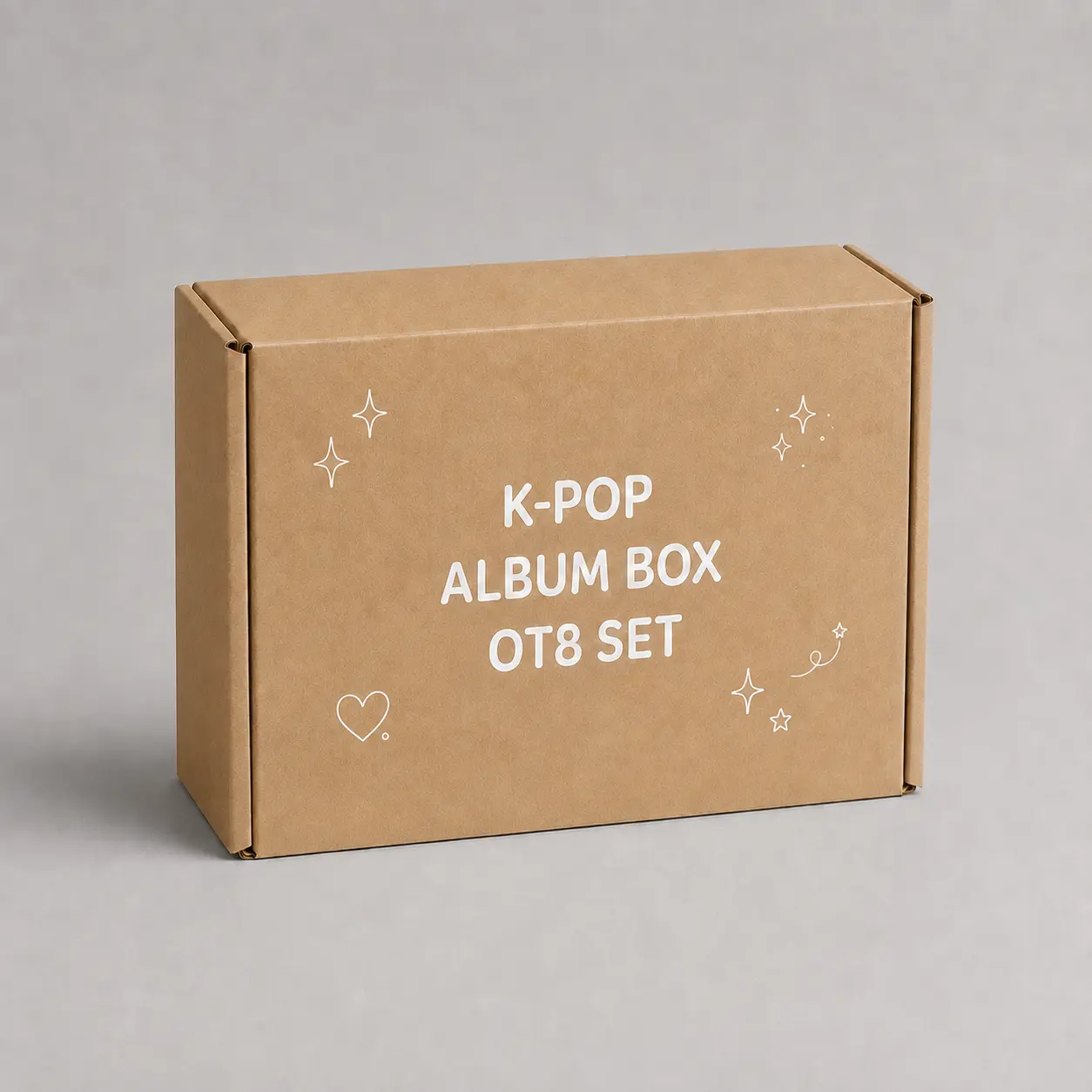 KPOP OT8 Member Music CD Album Set - 8 Mixed Eras & Versions Collectible CDs