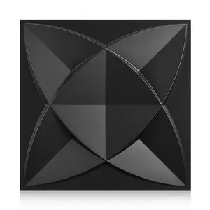 3D Wall Panels 11.8x11.8 Inch Decorative Interior Wall Decor for Game Rooms TV Backgrounds Easy Install Accents