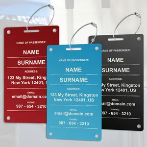 Personalized Luggage Tag for Suitcase