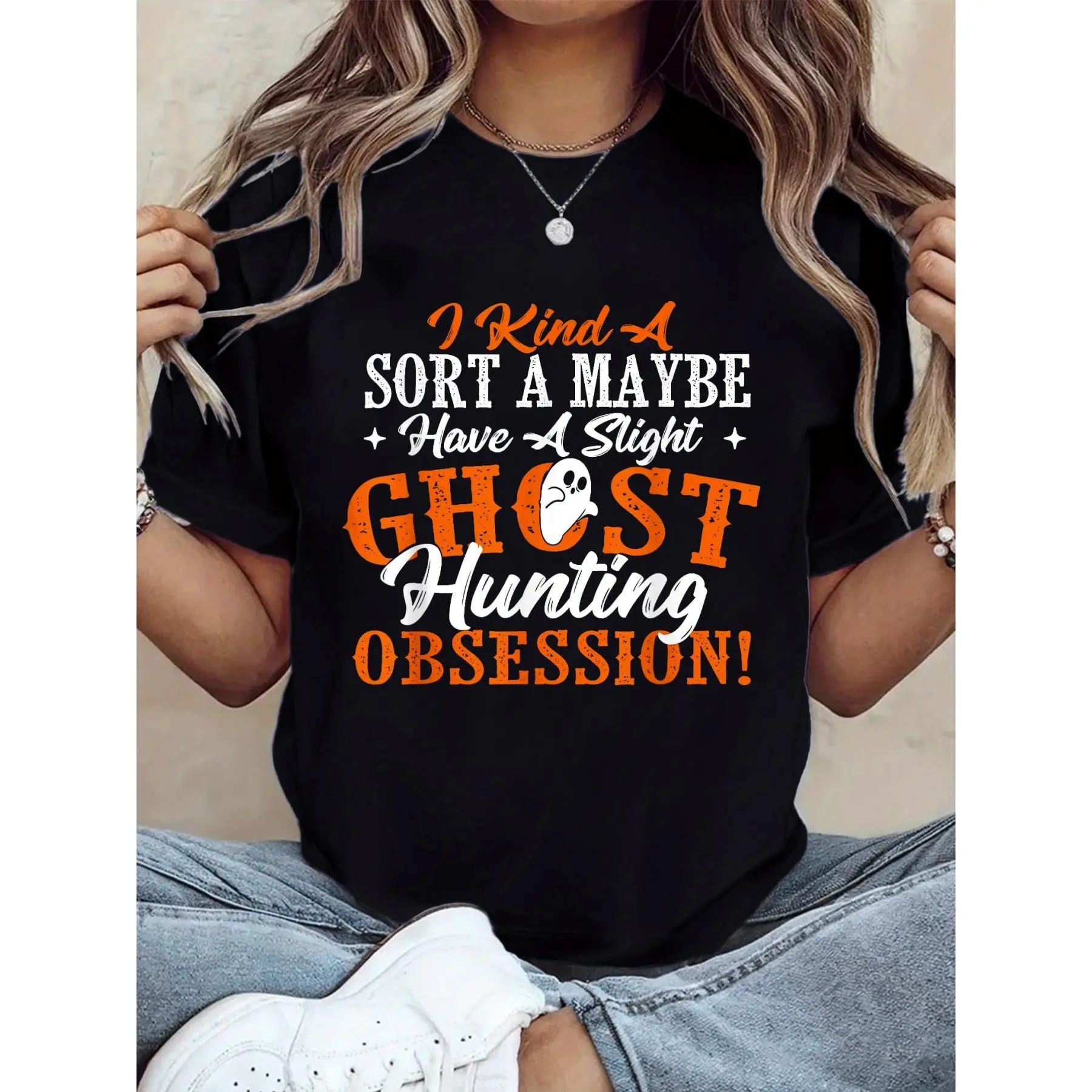 Ghost Hunting Obsession - Ghosts Paranormal Scary Activity T-Shirt