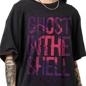 Ghost in the Shell Anime Shirt, Aesthetic Anime Tee, Graphic Tee, Vintage Apparel, Anime Lovers Shirt