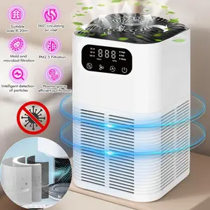 Air Purifiers for Home Large Room, H13 True HEPA Filter Air Purifiers for Bedroom Smoke/Pet Dander/Pollen, 25dB Quiet with Fragrance Diffuser & Air Quality Sensor#Summervibes