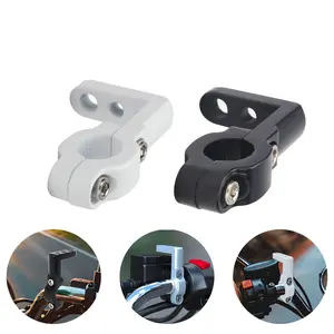 motorcycle multifunctional bracket tube with 3 holes expansion bracket suitable for motorcycle faucet handle bumper fixture auxiliary bracket tube fixture kit bracket Motorcycle Accessories
