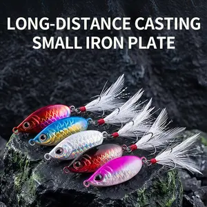 5 pc Fishing Lure Combo Kit, Complete Set for Beginners, Works for Culter, Snakehead and Bass