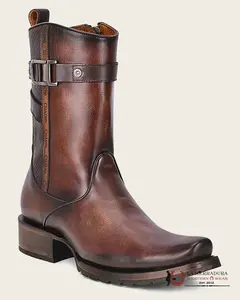 CUADRA CU582 SHORT RES CARACAS CAOS CAFE LASER & WOVEN NARROW SQUARE TOE- CU582