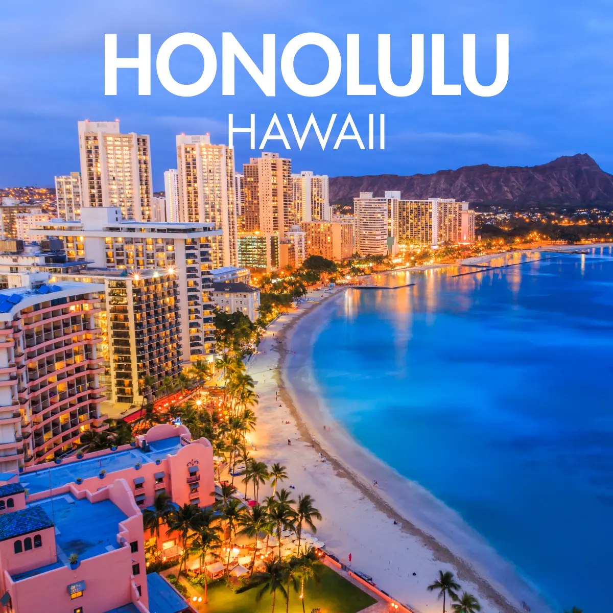 Honolulu, Hawaii Magnet