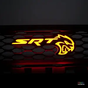 SRT Hellcat LED Emblem/Badge for Front Grille