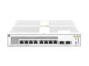 Aruba Instant On 1930 8-Port PoE Gb Ethernet 8xGE PoE (124W), 2X 1G SFP, L2+ Smart Switch US Cord (JL681A#ABA)