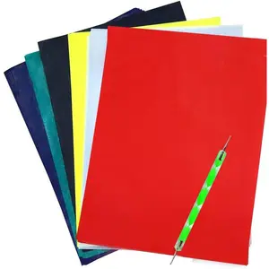 50 Sheets A4 Multicolor Carbon Transfer Paper Tracing Paper for Wood Paper Canvas and Other Art Surfaces with Double Ended Tracing Stylus