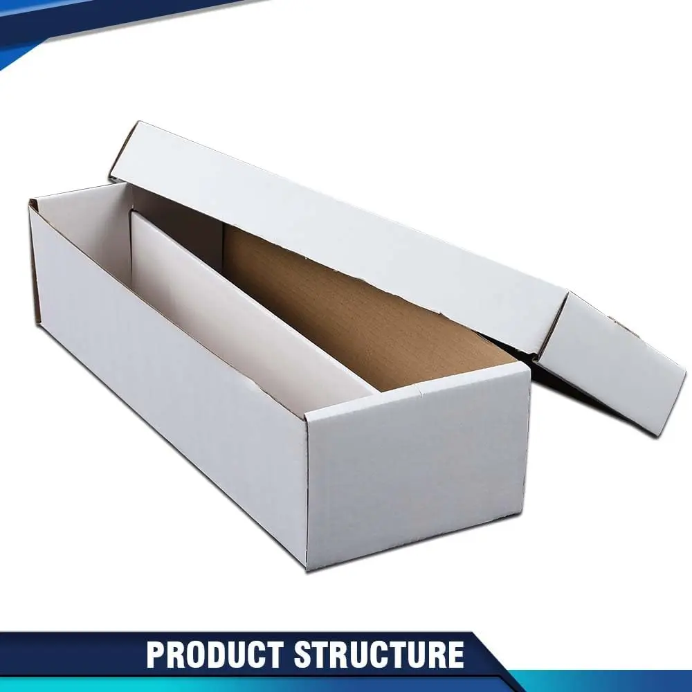 PIT66 2 Row Storage Box (1600 Ct.) Holds over 300 3x4 toploads Sports/Trading Card Shoe Cardboard Standard Trading & Gaming Card Storage Boxes Corrugated Cardboard Storage Box